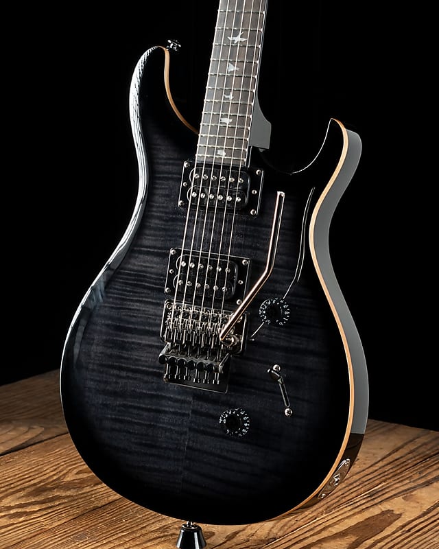 Electric guitar PRS SE Custom 24 Floyd - Charcoal Burst