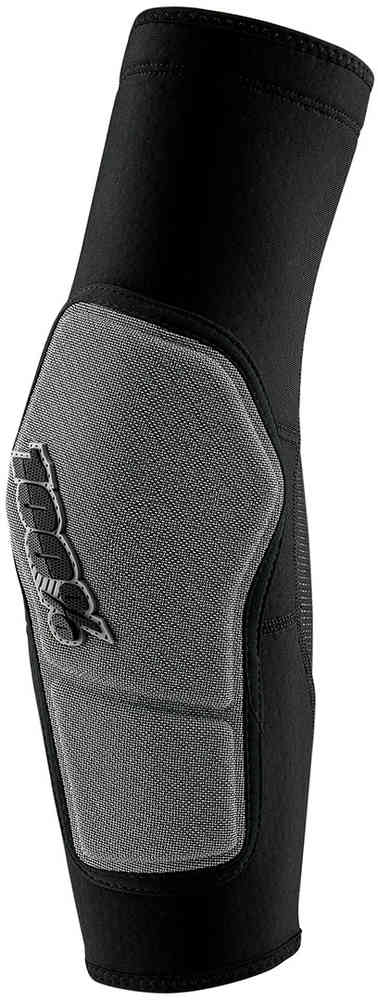 100% Ridecamp Bicycle Elbow Protectors, Black/Grey