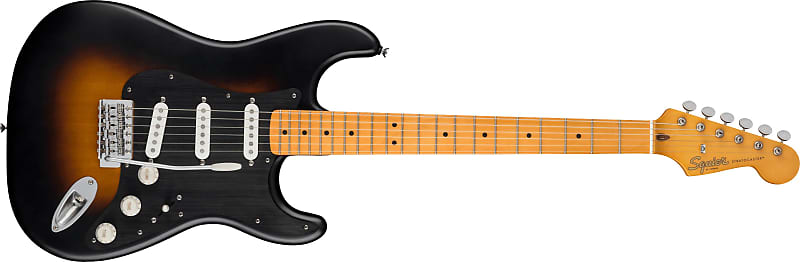 SQUIER 40TH Anniversary STRAT - VINTAGE EDITION - SATIN WIDE 2 COLOR SUNBURST