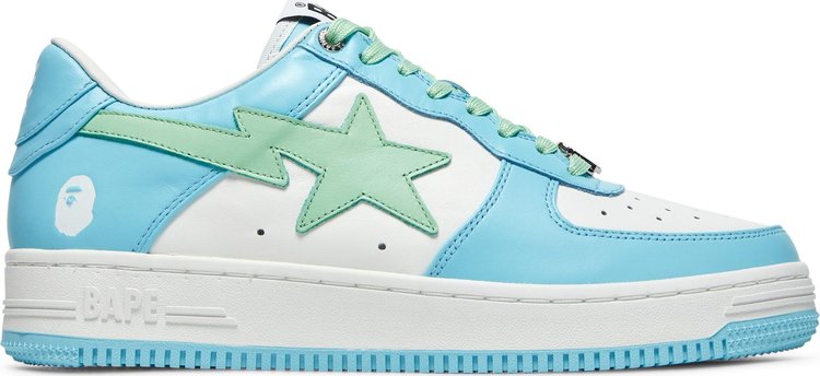 Sneakers Bapesta Pastel Pack - Sax, blue