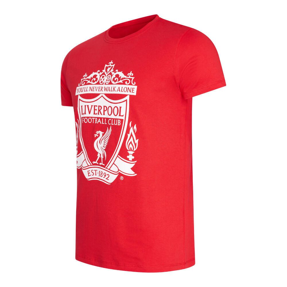 Liverpool Adult Logo T-Shirt - Red LIVERPOOL FC Red