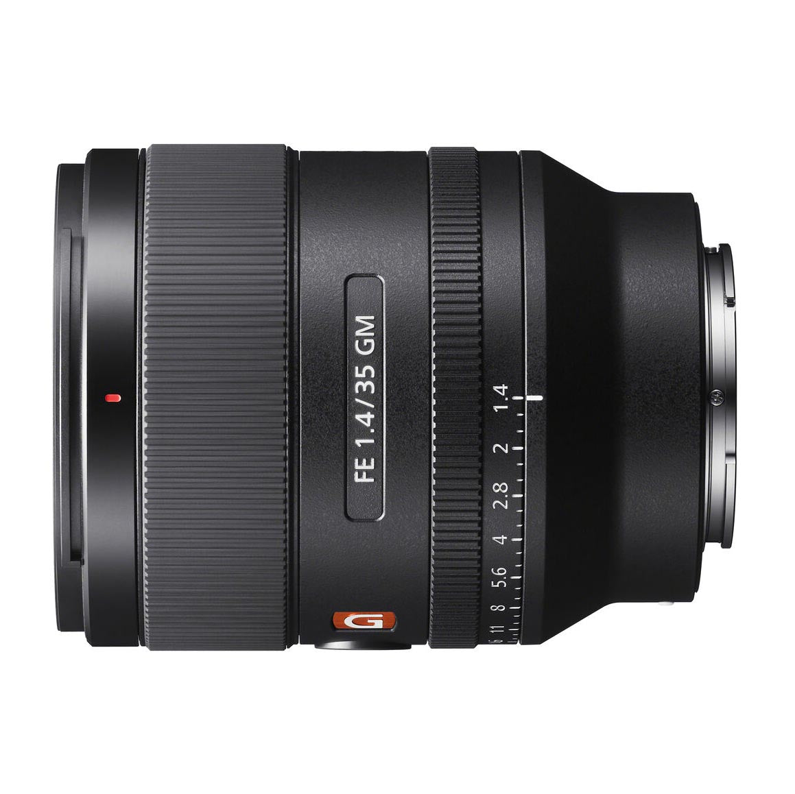 عدسة سوني FE 35mm f/1.4 GM، باللون الأسود