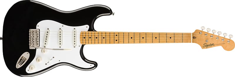 Squier Classic Vibe '50s Stratocaster, maple neck, black Fender