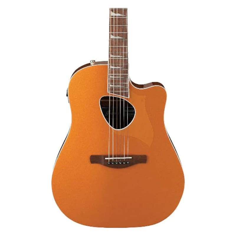 Electric-acoustic guitar Ibanez ALT30 Altstar, dark orange metallic