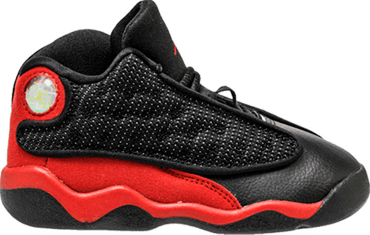 حذاء رياضي Air Jordan 13 Retro TD Bred 2017، باللون الأسود