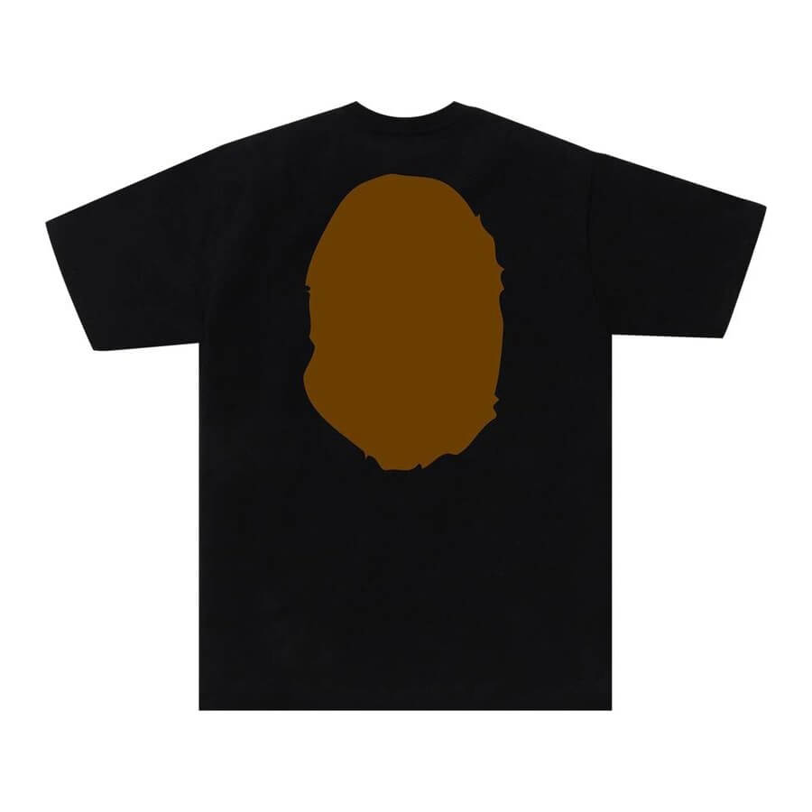 تي شيرت BAPE Big Ape Head باللون الأسود