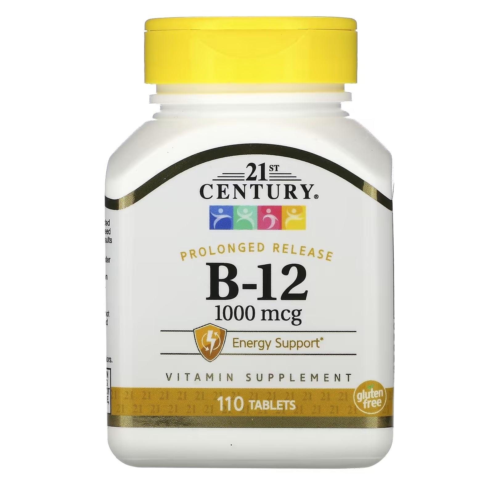 21st Century B-12 Sustained Release 1000 mcg, 110 Tablets