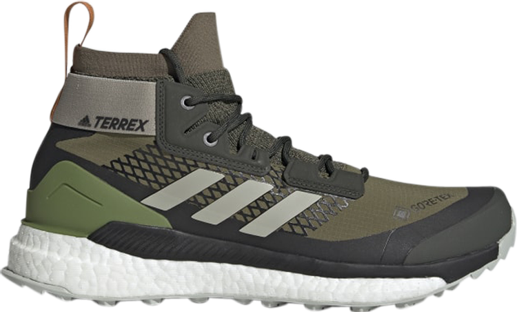 Adidas Terrex Free Hiker GTX 'Raw Khaki' Boots, Green