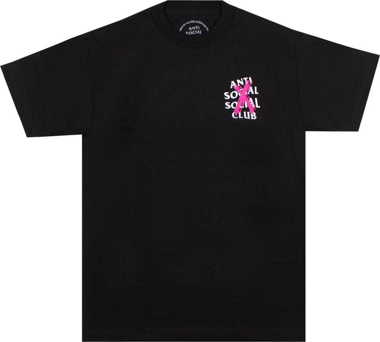 Anti Social Social Club Canceled T-Shirt 'Black', Black