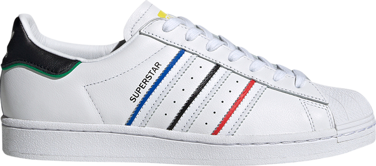 Adidas Superstar sneakers, white