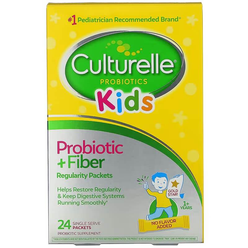 Culturelle Children's Fiber Probiotic, 24 packets