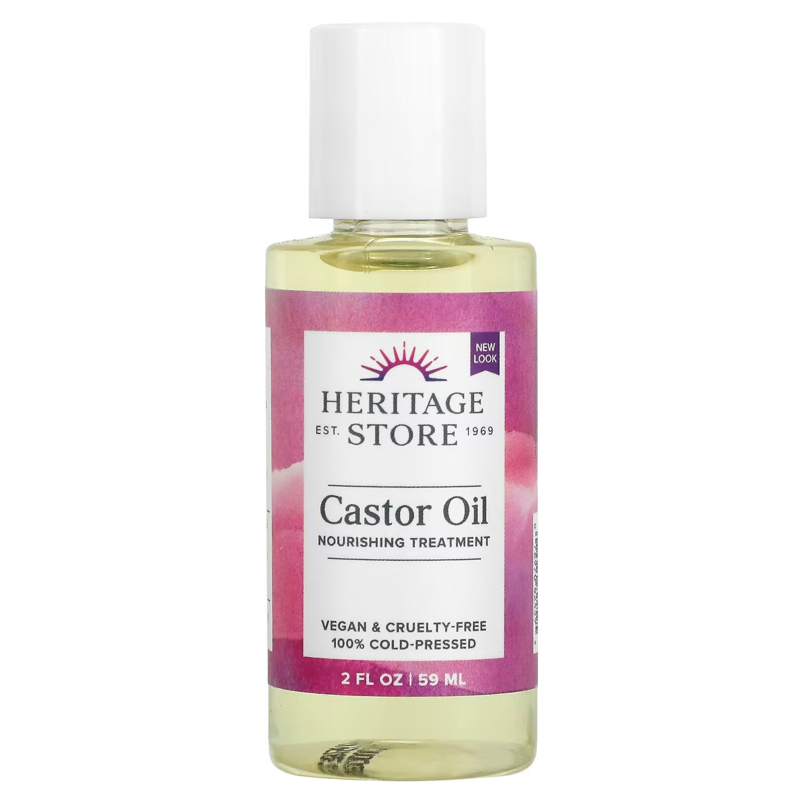 Heritage Store, Castor Oil, 2 fl oz (59 ml)