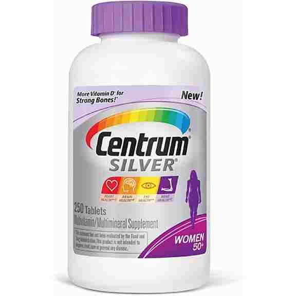 Multivitamins Centrum Silver Women 50+, 250 tablets