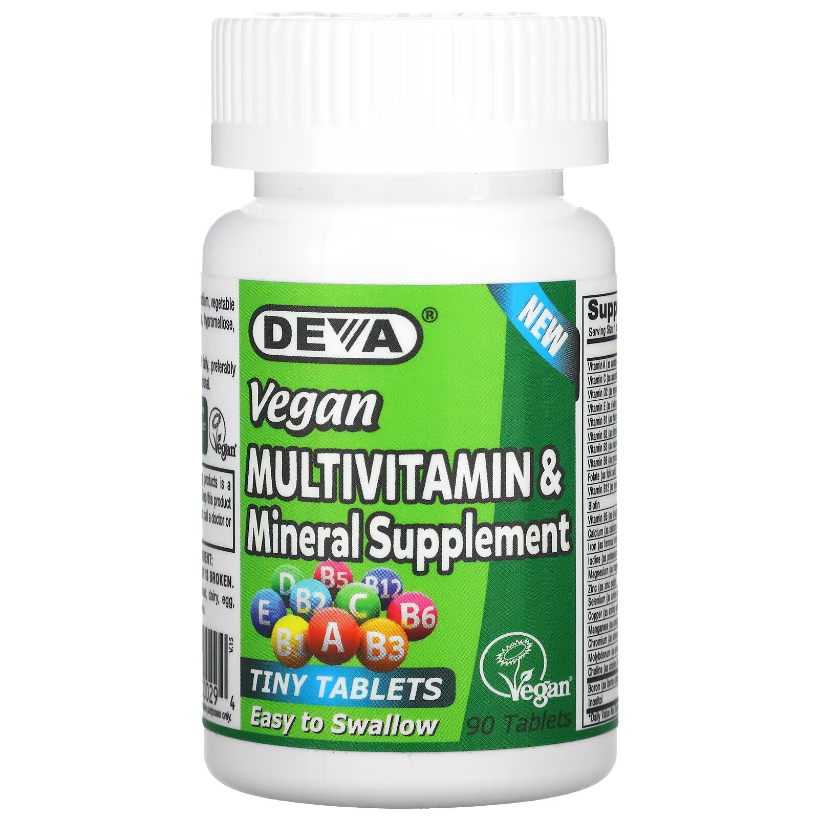 Deva, Multivitamin & Mineral Supplement, Vegan, 90 Tablets