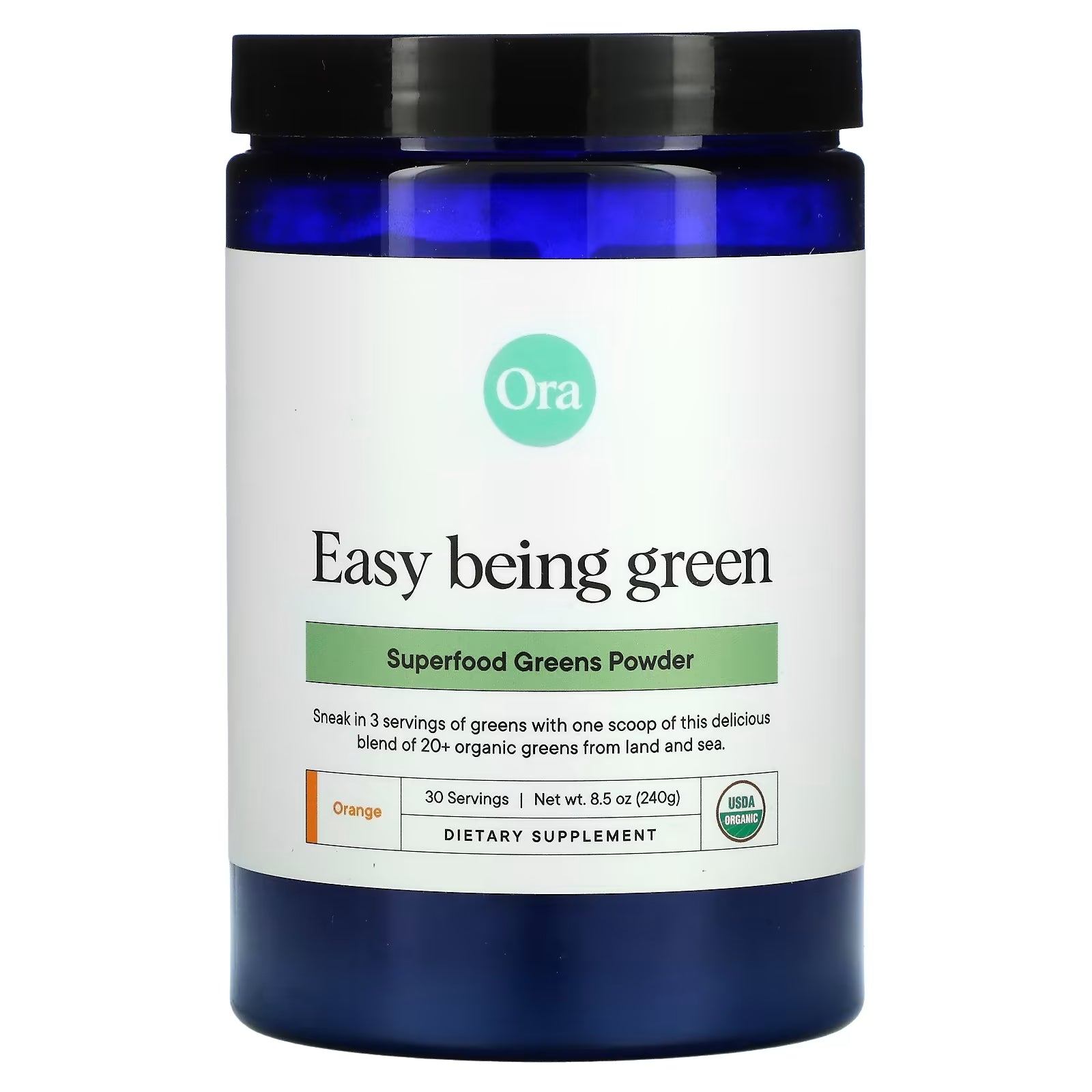 Ora Easy Being Green Superfood Powder, Orange, 240 g