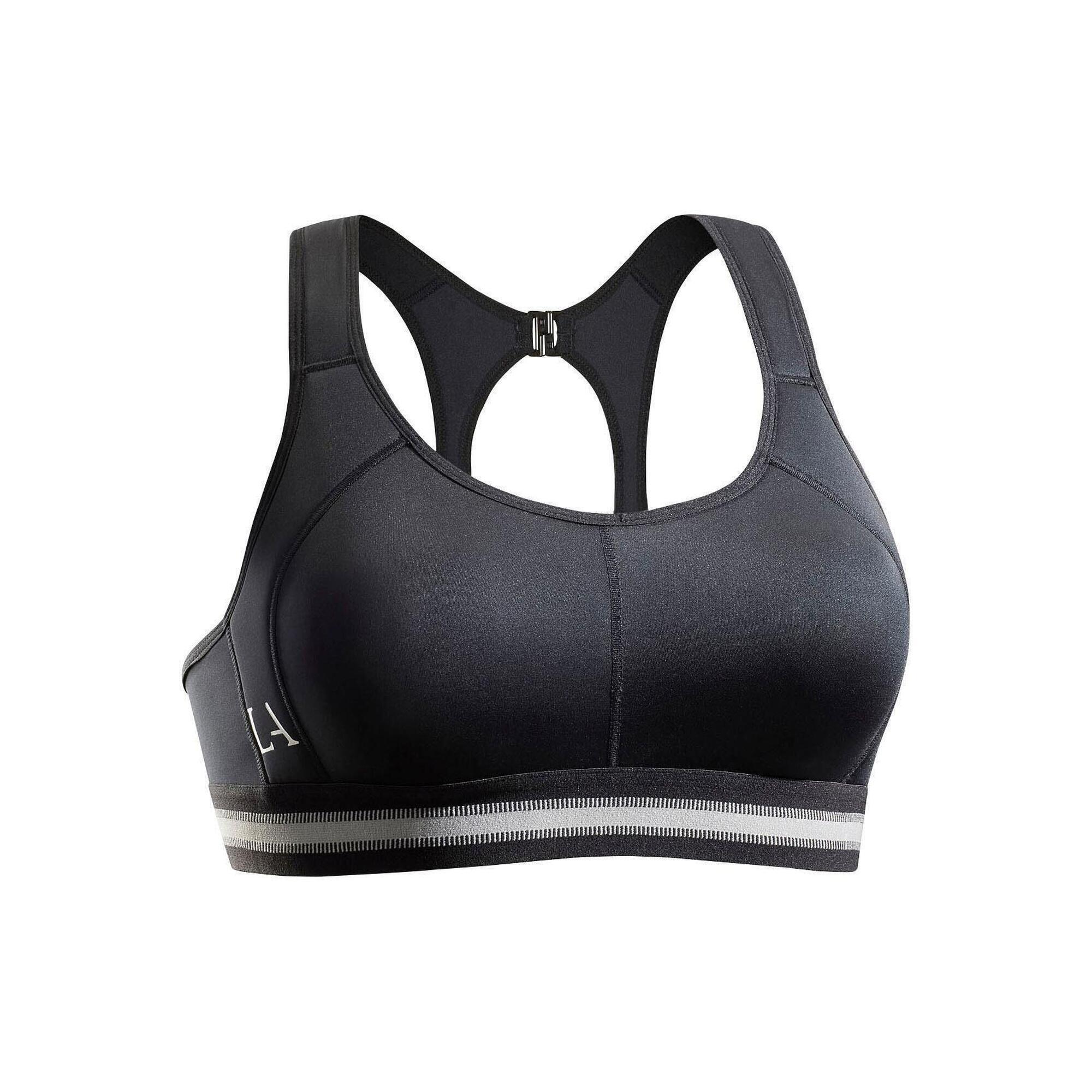 Women's sports bra H, black