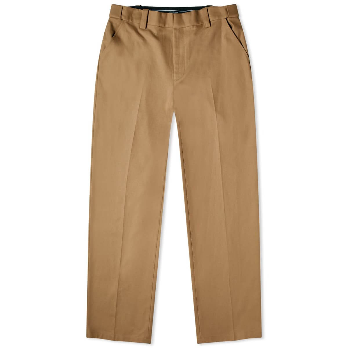 Alexander Wang Adjustable Straight Leg Pants, Khaki