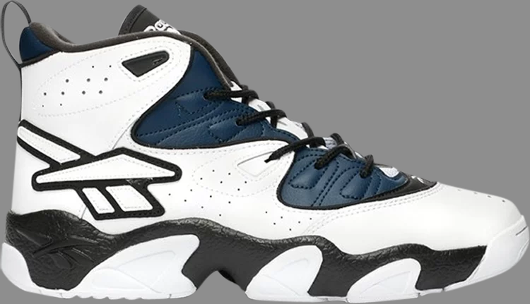 حذاء رياضي Avant guard 'white black' من Reebok باللون الأبيض