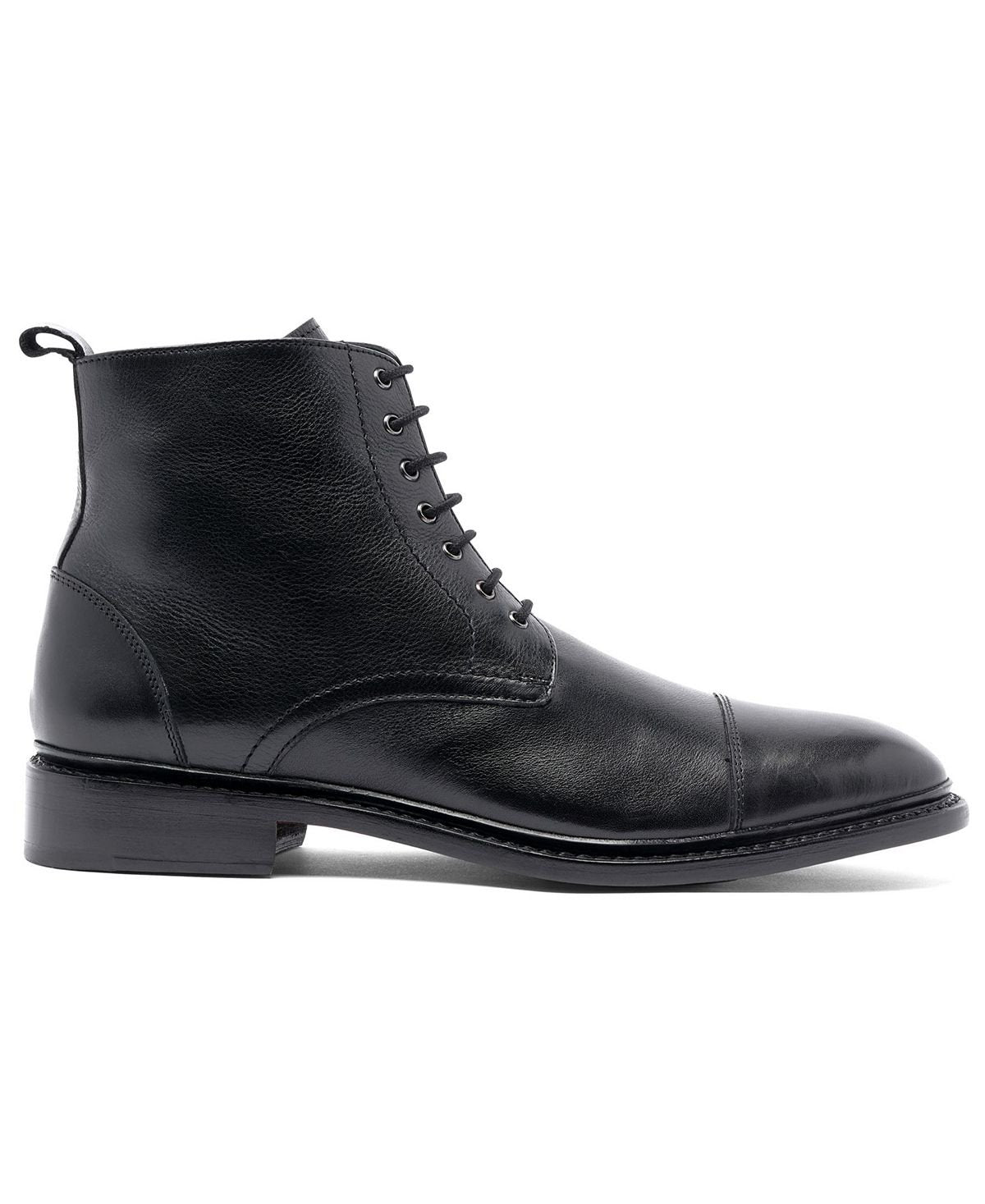 Anthony Veer Men's Casual Leather Lace Up Classic Boots Monroe Goodyear black