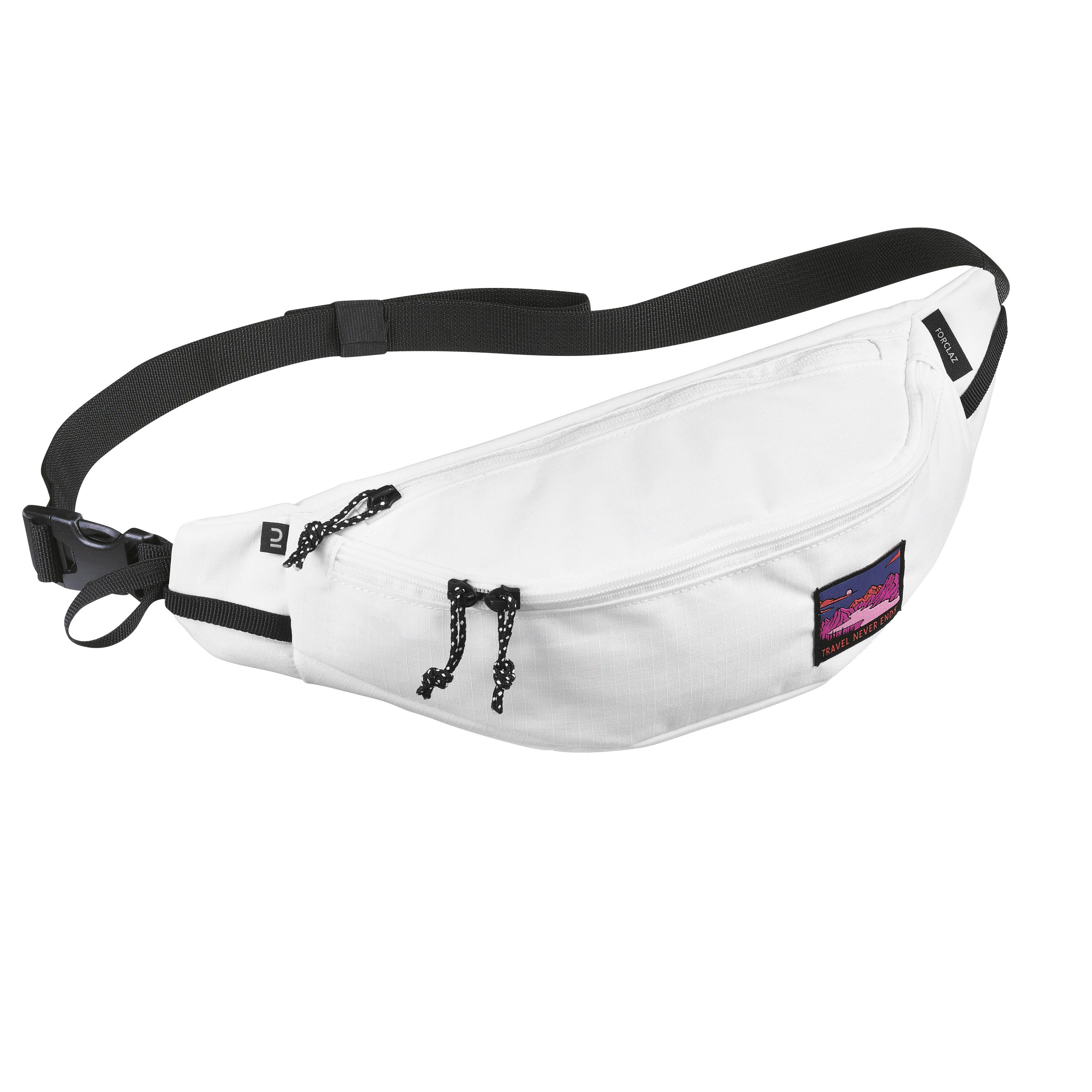 Forclaz Travel waist bag, white