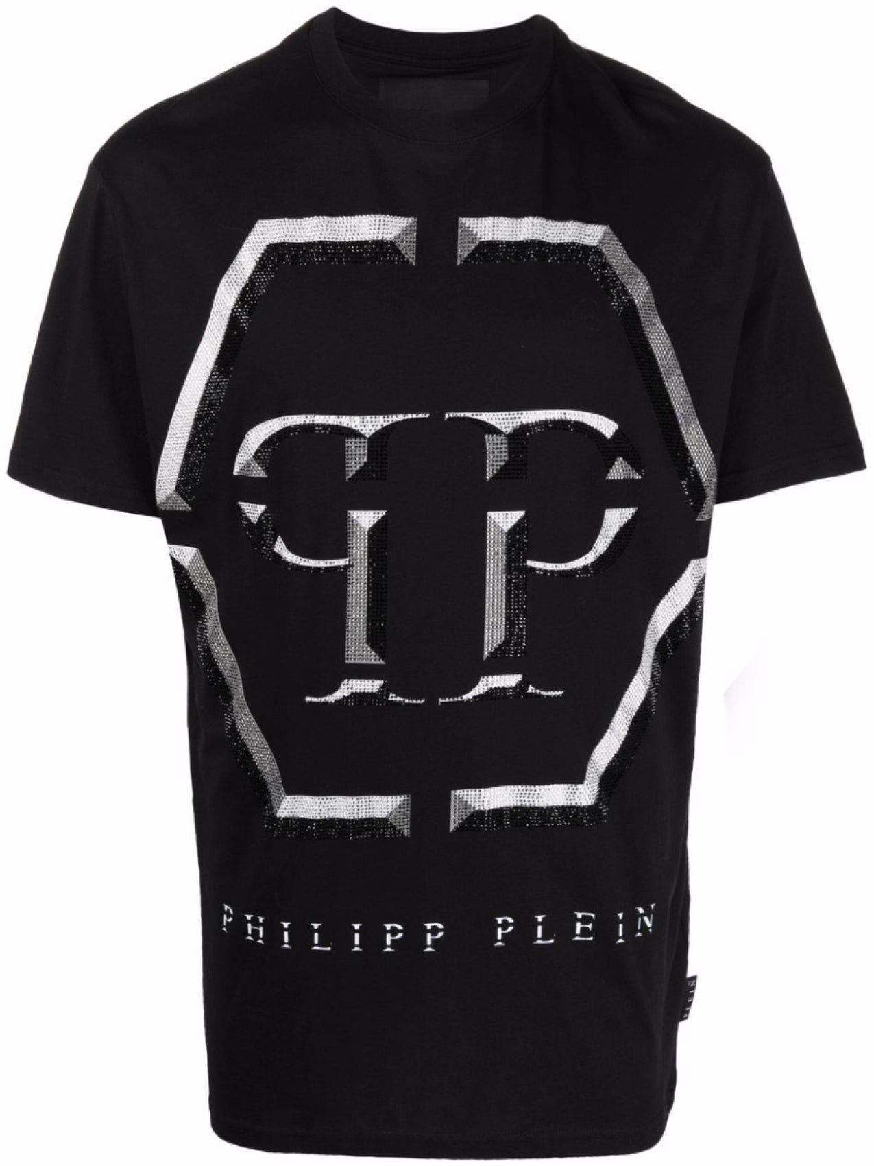 Philipp Plein Logo T-Shirt, Black