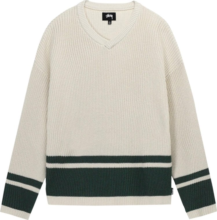 Stussy Athletic Sweater 'Natural', cream