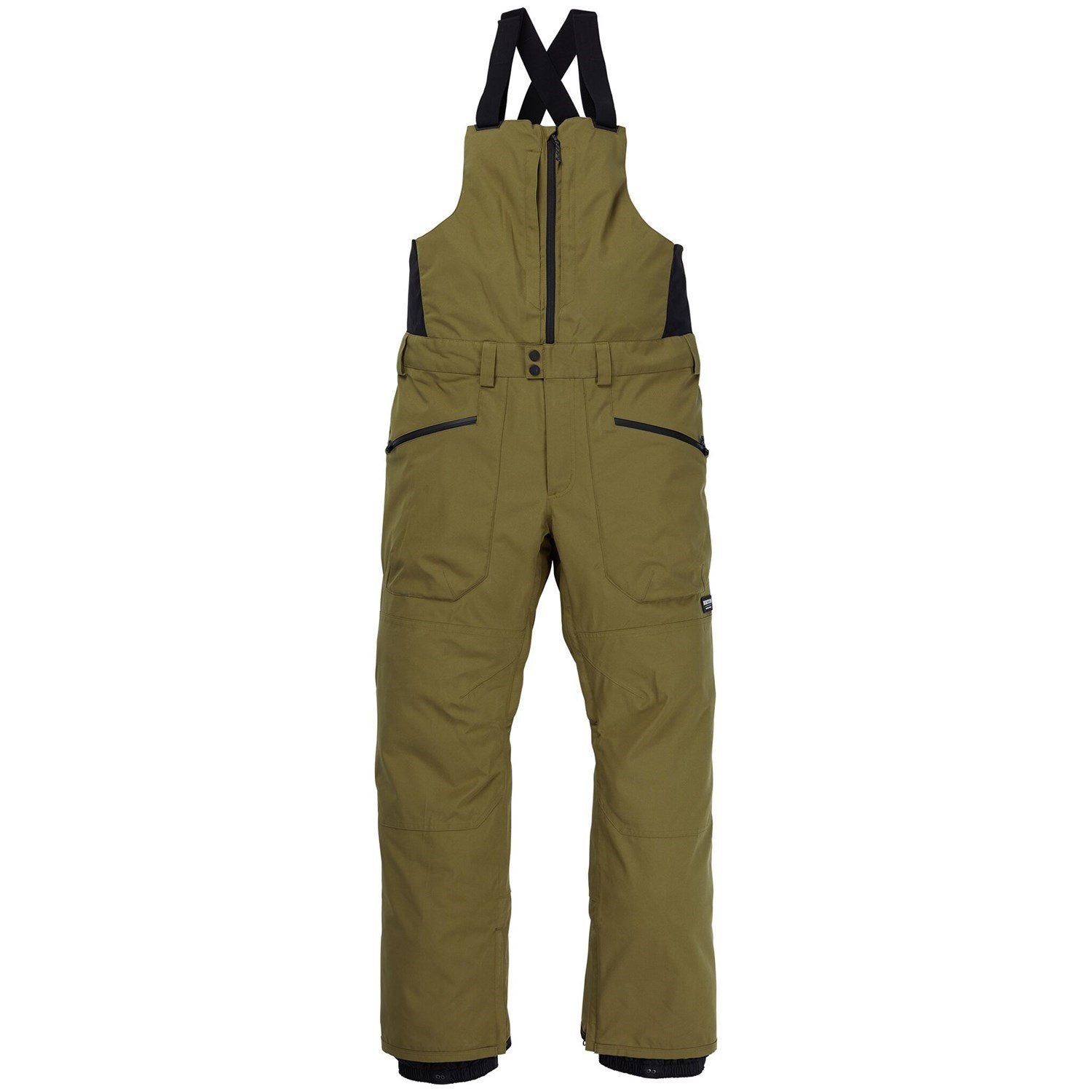 بنطال Burton Reserve Tall Bib باللون الأخضر الداكن