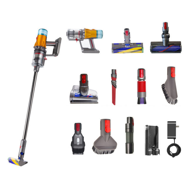 مكنسة كهربائية Dyson V12 Detect Slim Absolute، رمادية (CN)