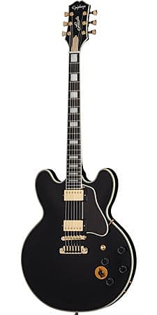 جيتار Epiphone BB King Lucille Ebony مع حافظة Epi Lite IGBBK EBGH3