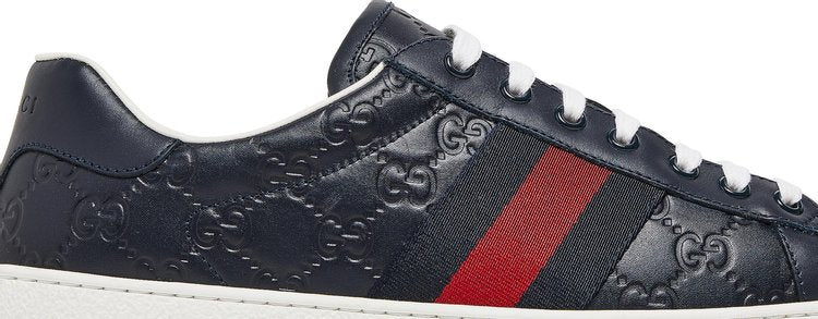 Gucci Ace Signature Blue sneakers, blue