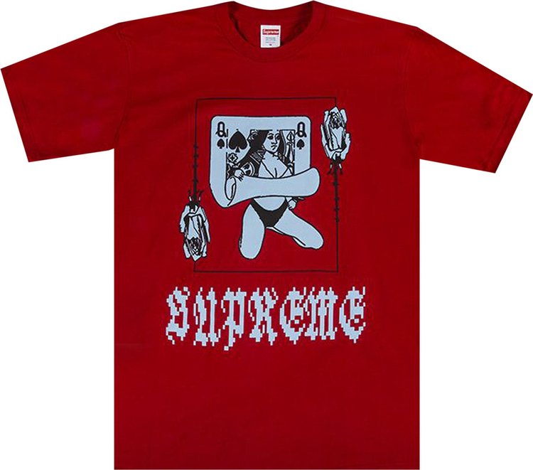 Supreme Queen Tee 'Red', red