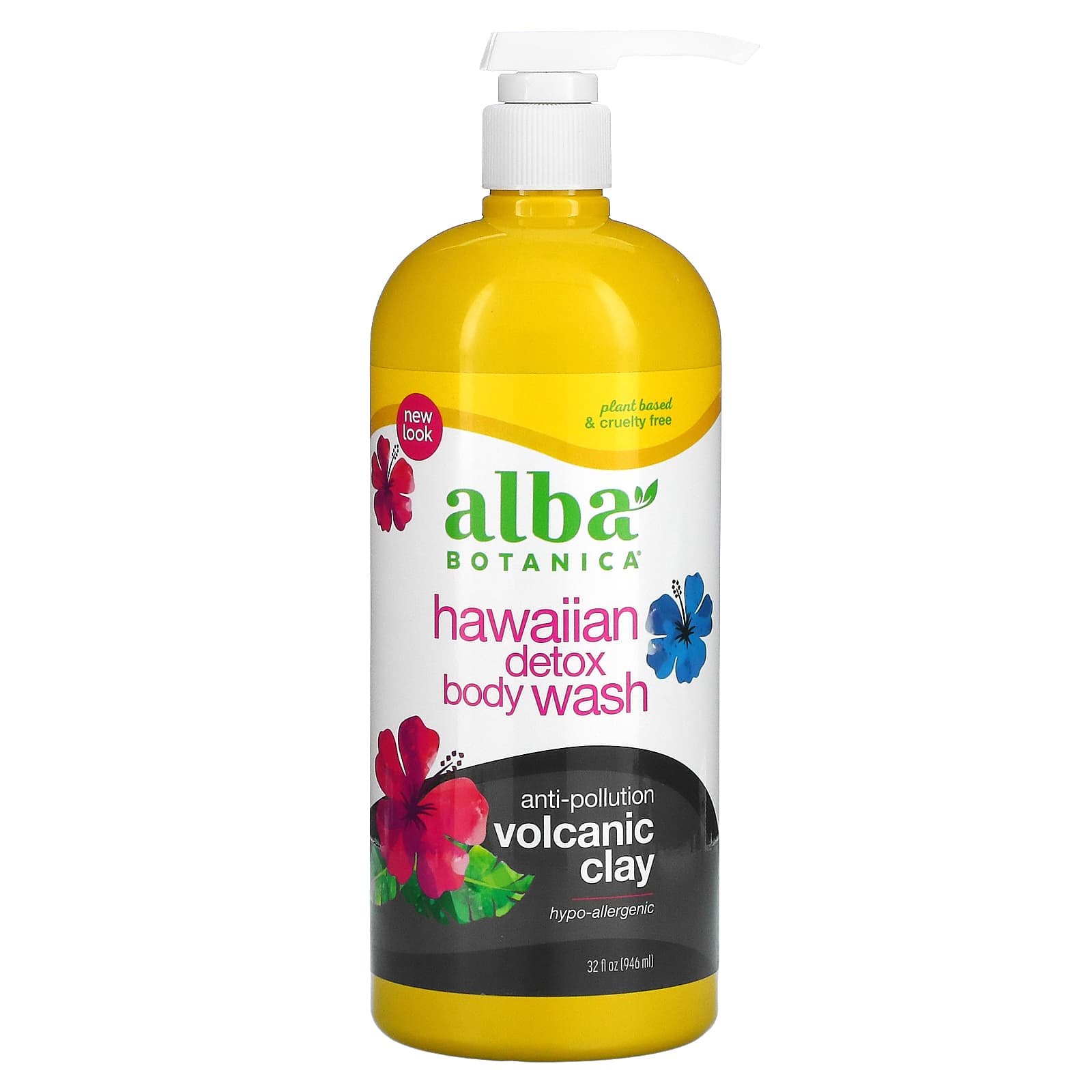 Alba Botanica Hawaiian Detox shower gel, 946 ml