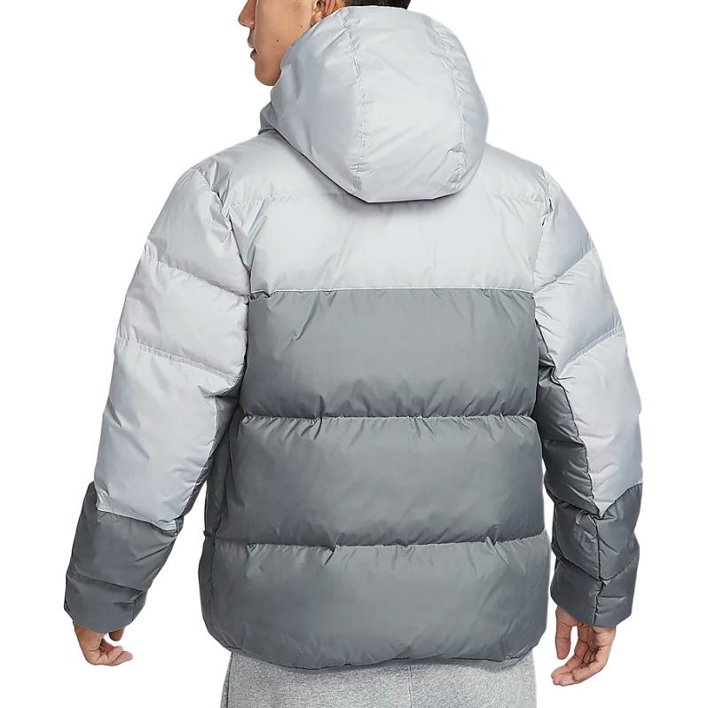 Men's Storm-FIT Light Gray Down Jacket Nike