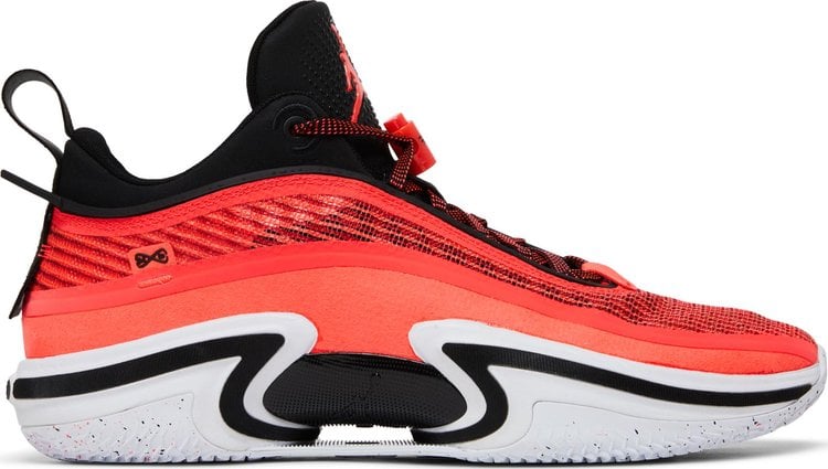 Air Jordan 36 Low PF Infrared Sneakers, Red