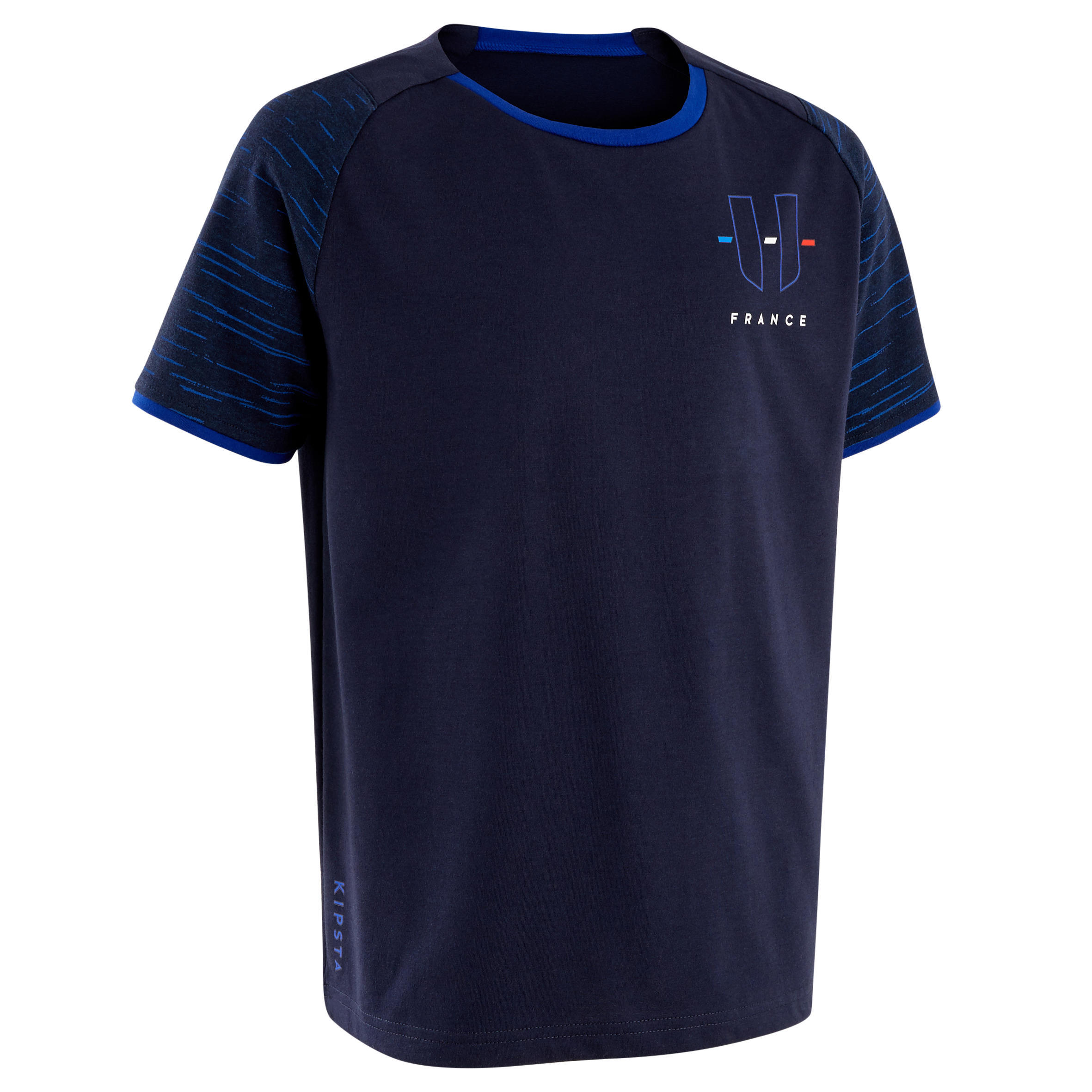 T-shirt FF100 France home 2022 children's KIPSTA