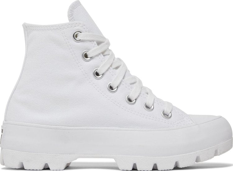 Converse Wmns Chuck Taylor All Star High Lugged White Sneakers