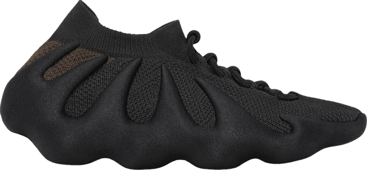 حذاء رياضي Adidas Yeezy 450 للأطفال "Dark Slate"، باللون الأسود