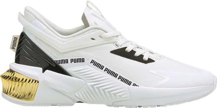 Sneakers Puma Wmns Provoke XT FTR Moto White Team Gold, white