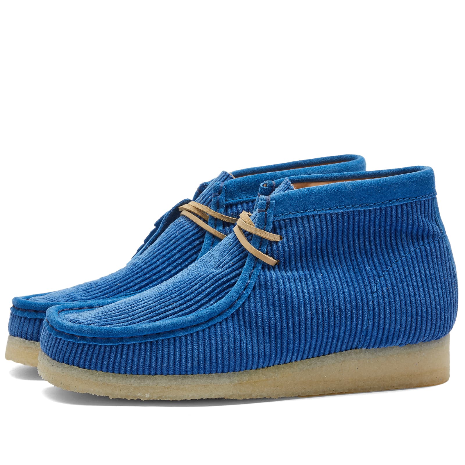 حذاء Mayde Wallabee من Clarks Originals باللون الأزرق