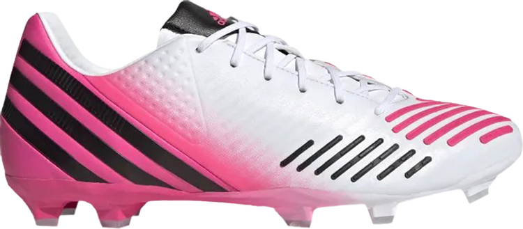 حذاء Adidas Predator LZ FG 'Solar Pink'، باللون الوردي