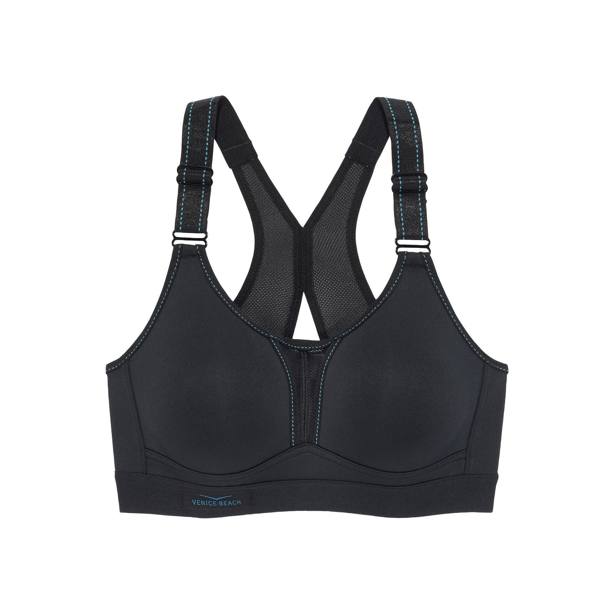 Women's sports bra LASCANA ACTIVE, black