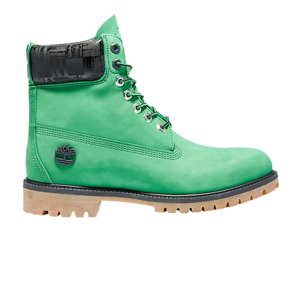 حذاء NBA x 6 Inch Premium Timberland باللون الأخضر