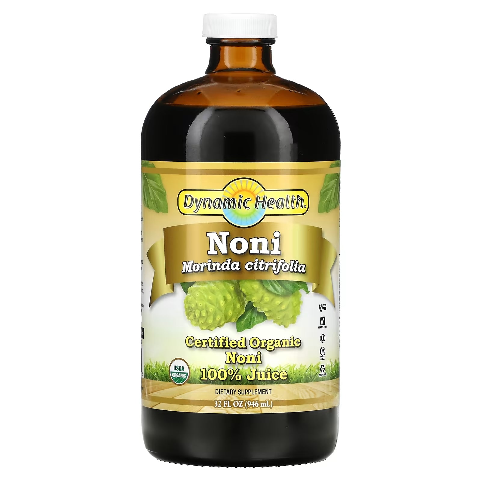 100% Organic Noni Juice Dynamic Health Laboratories