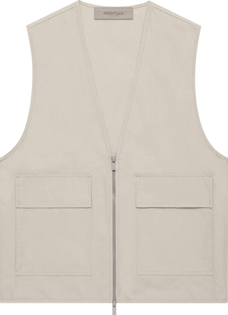 Fear of God Essentials Work Vest 'Wheat', cream