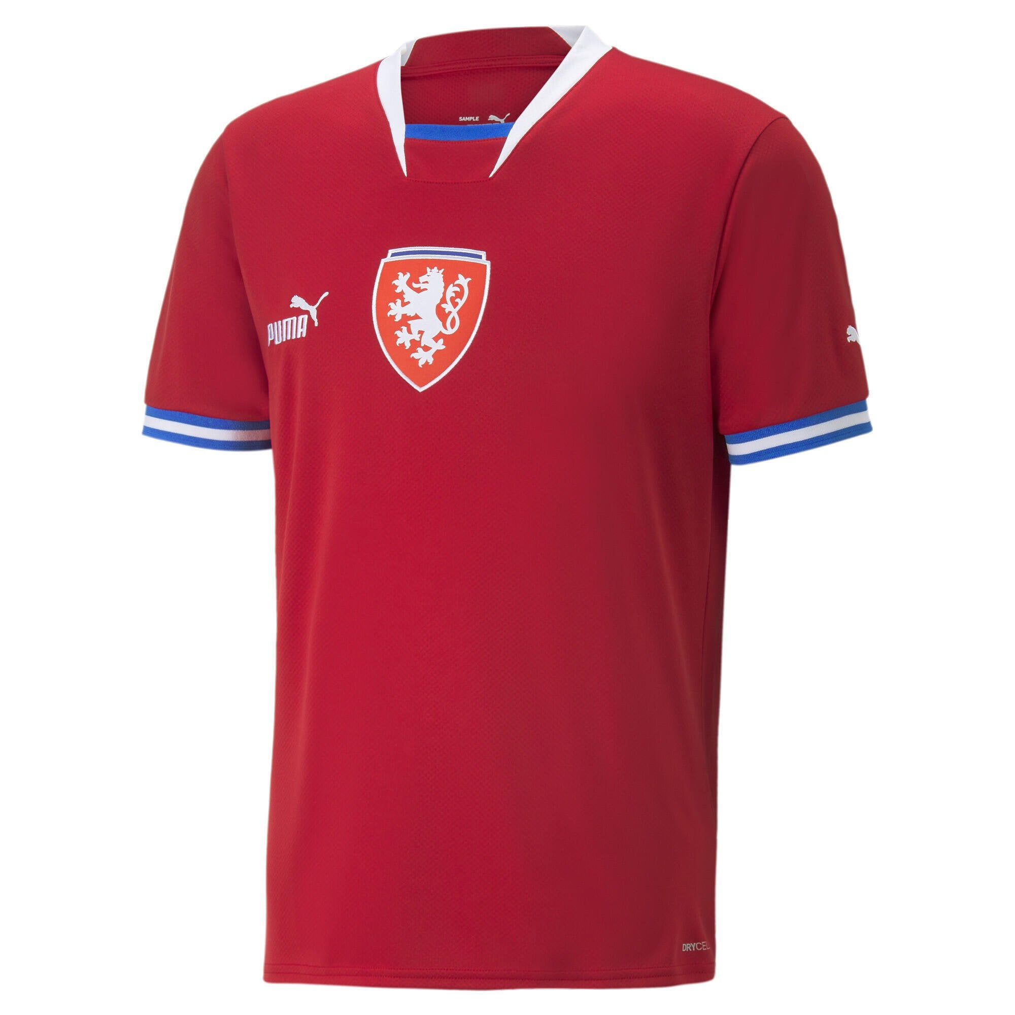 Men's home T-shirt 22/23 Czech Republic PUMA, red