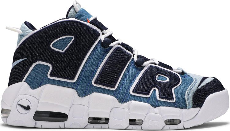 Nike Air More Uptempo 96 'Denim' Sneakers, Blue