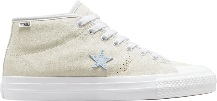 Sneakers Converse Alexis Sablone x One Star Cons Pro Mid Vintage White