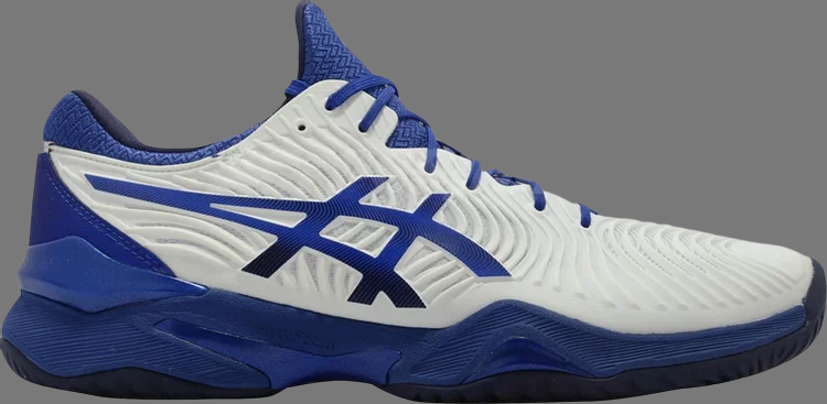 Court ff novak 'white blue' Asics sneakers, white