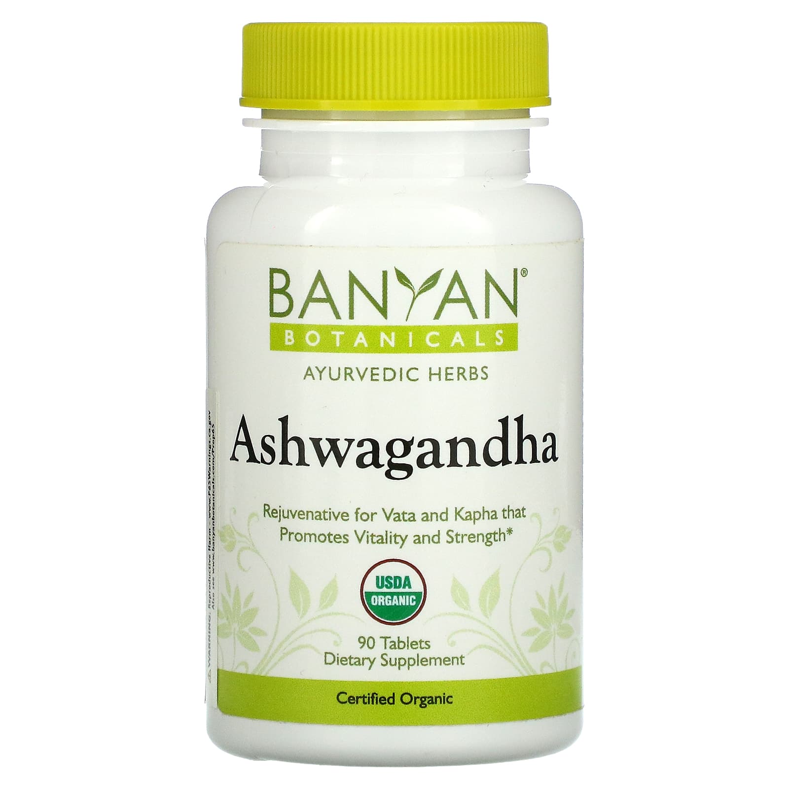 Ashwagandha Banyan Botanicals, 90 Tablets