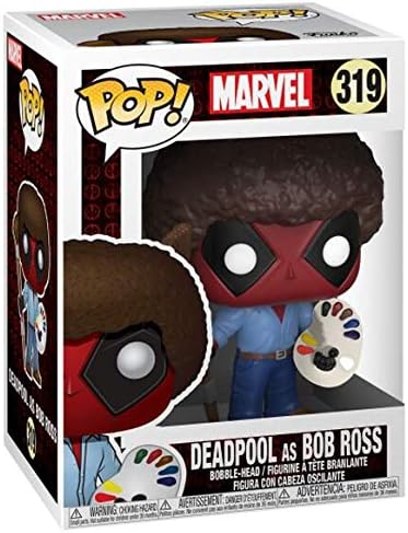 Deadpool Funko Pop Marvel Playtime Figure - Bob Ross